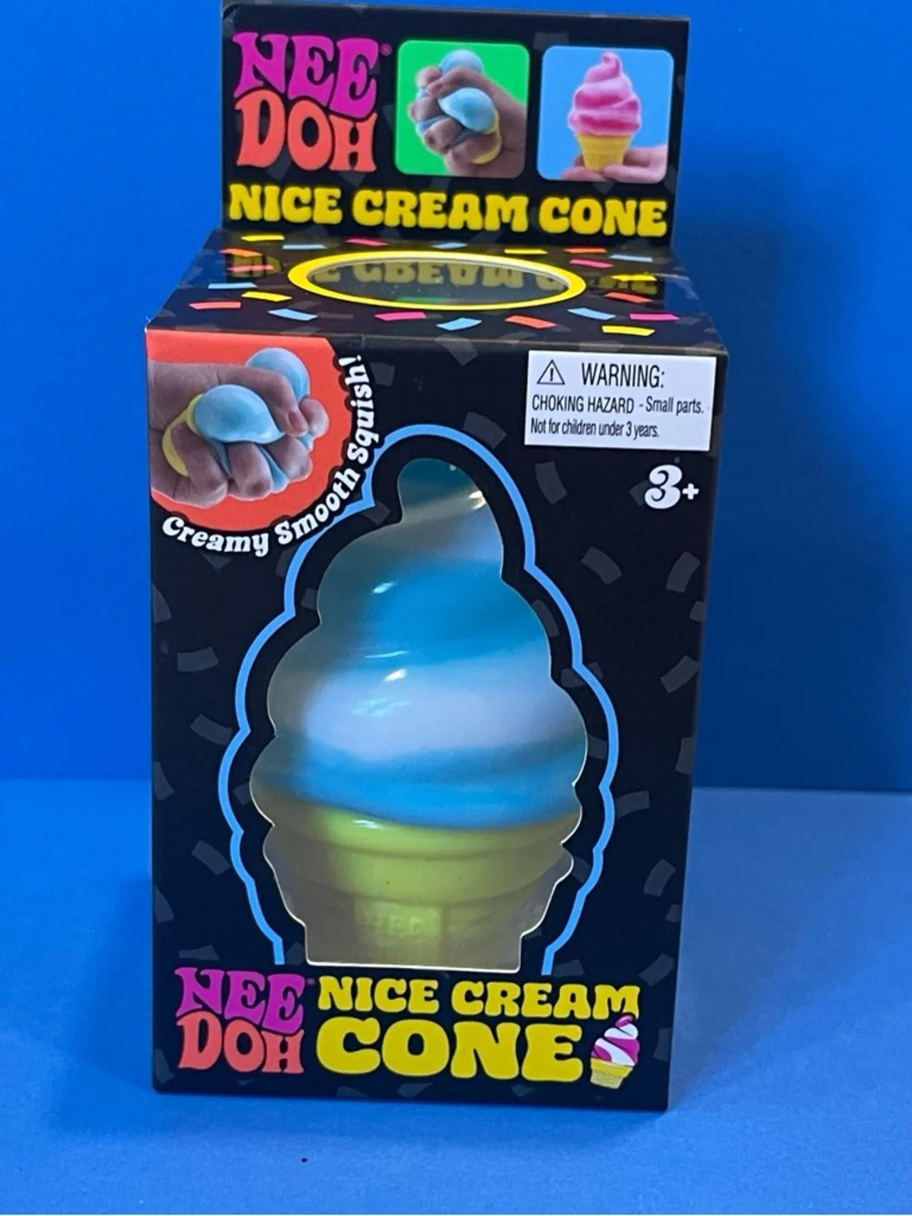 Needoh Nice Cream Cone - Blue VIRAL SQUISHY - Picture 6 of 6